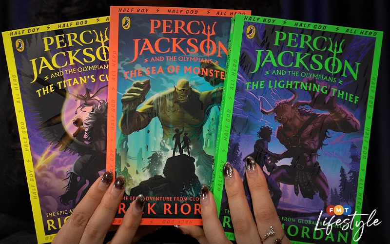 Khadijah Khatib: the Malaysian Artist Behind Percy Jackson Book's Cover ...